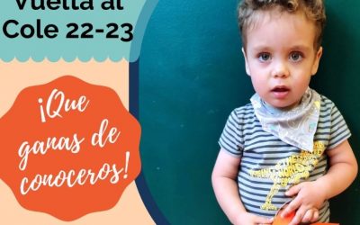 Vuelta al cole 2022-2023 en la escuela Pequeño Mundo